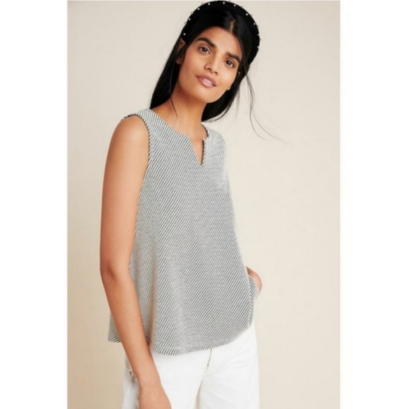 Anthropologie Maeve Pullover Swing Tank Top - Picture 4 of 10